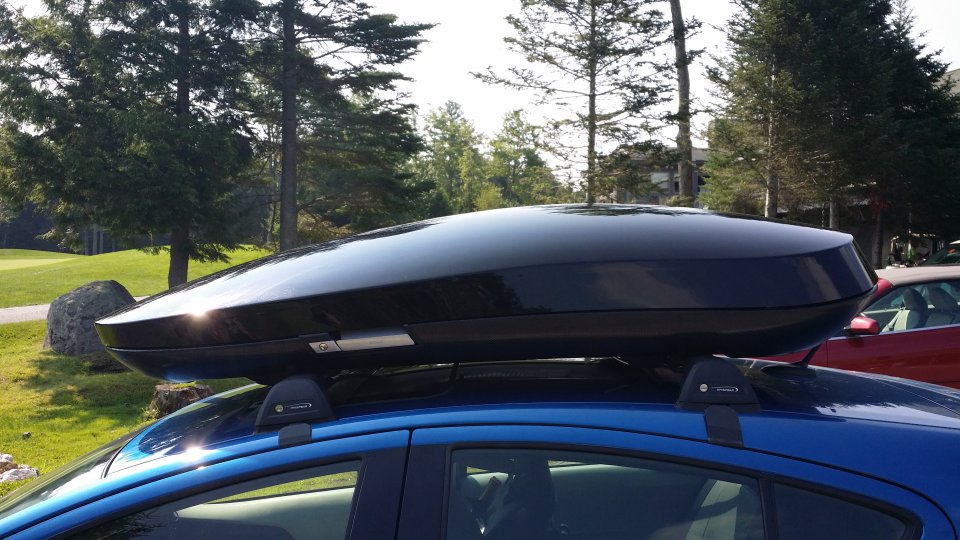 Just added a roof rack and cargo basket - Pics | PriusChat