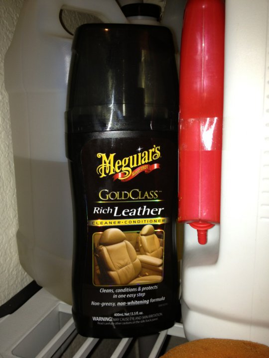 How I Clean My Katzkins Leather Seats. Meguiars Leather Cleaner and  Conditioner! 