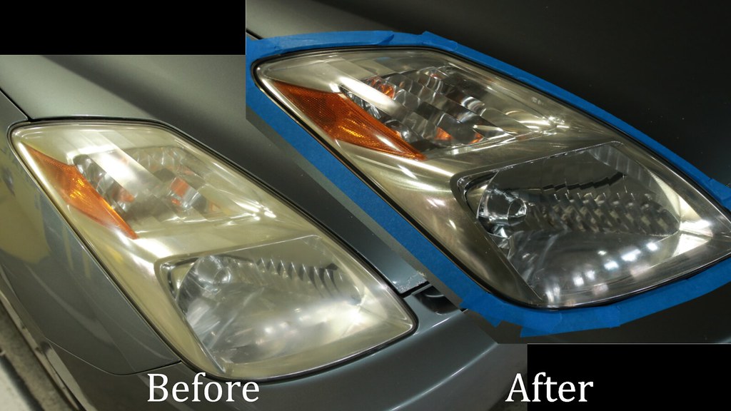Hazy Headlights Fix with Chemical Guys Headlight Restorer