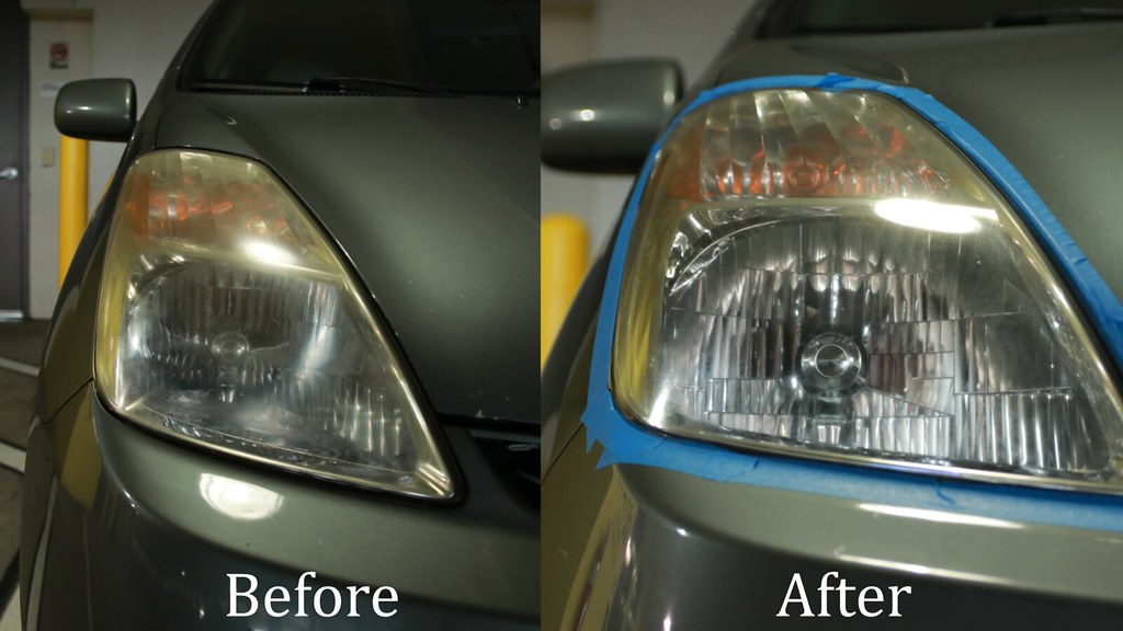 Hazy Headlights Fix with Chemical Guys Headlight Restorer