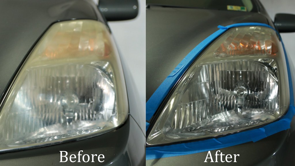 Hazy Headlights Fix with Chemical Guys Headlight Restorer